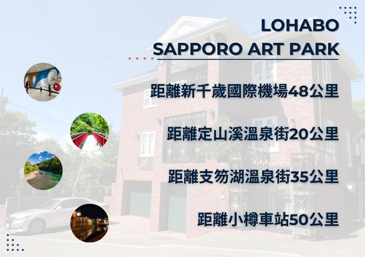 Lohabo Sapporo Art Park Βίλα Σπίτι διακοπών