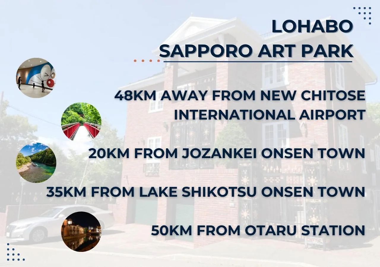 Vakantiehuis Lohabo Sapporo Art Park Villa
